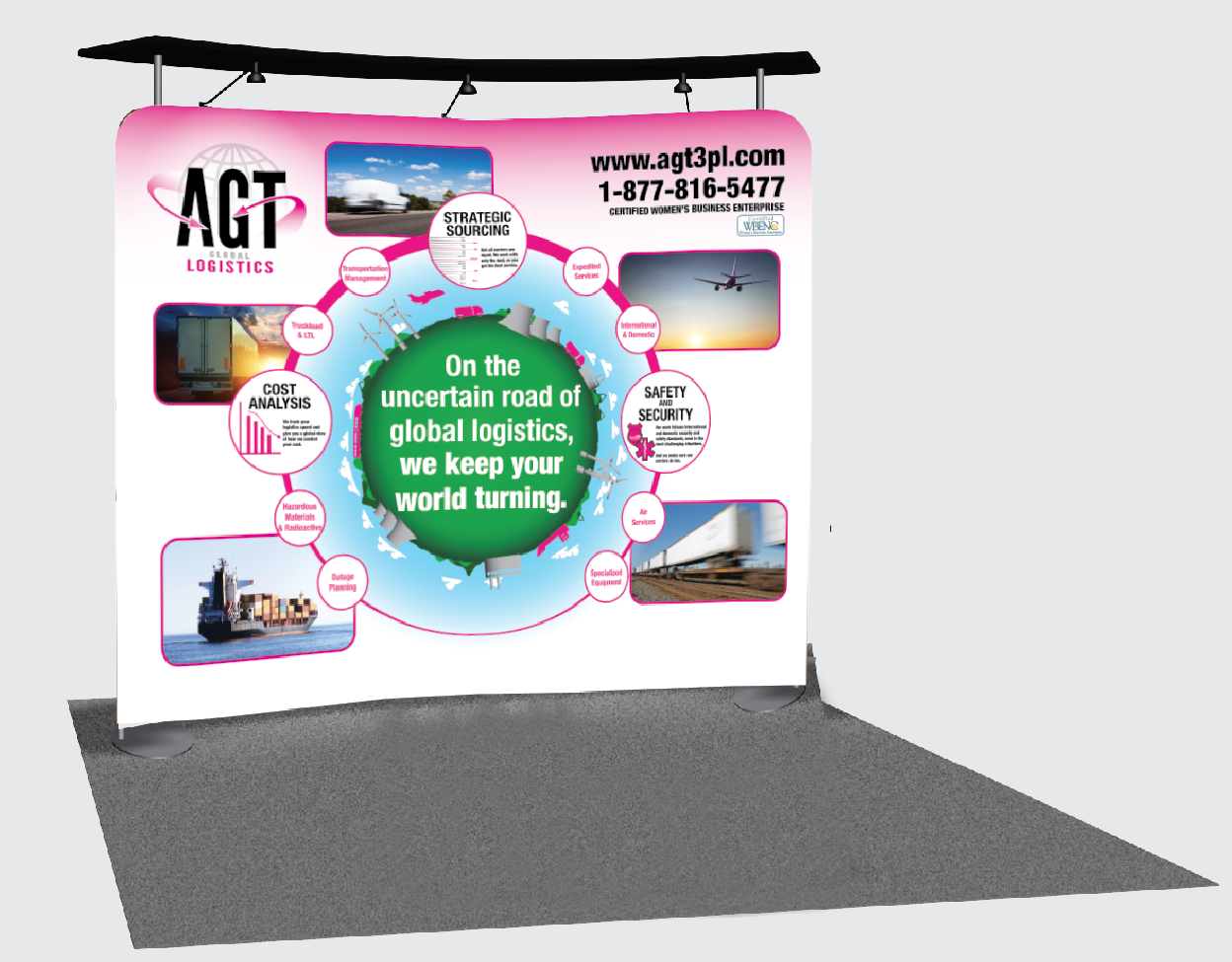Tension Fabric Display Graphic