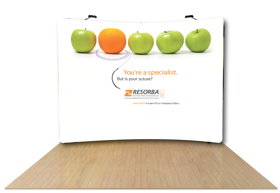 trade show display mockup