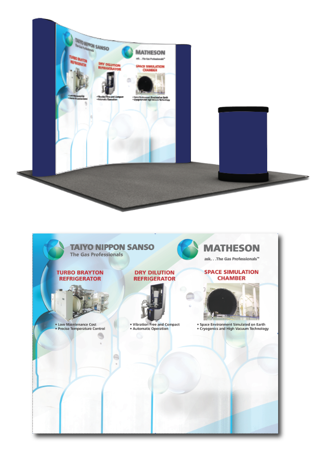 popup display mural panels