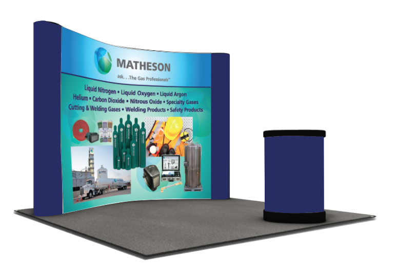 popup display and mural graphic panels