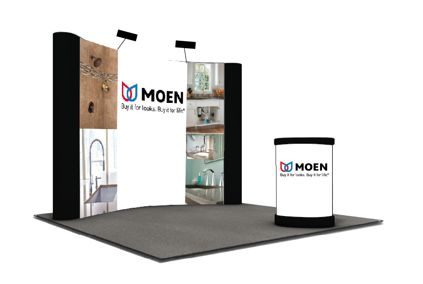Mural PopUp display booth