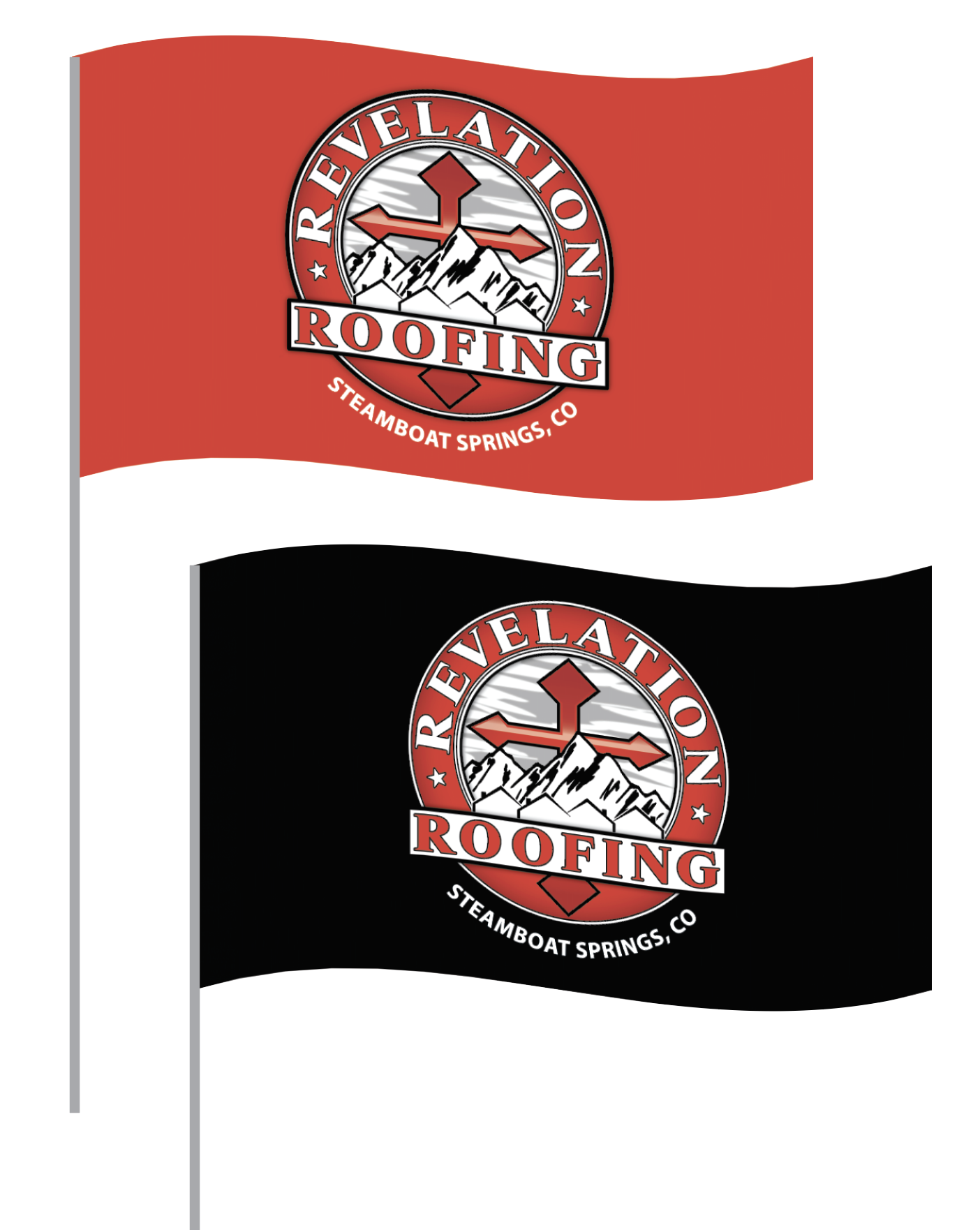 Nylon Flags - printed two sides full color