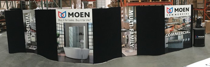 popup trade show booth