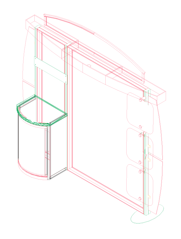 3d view wire rendering